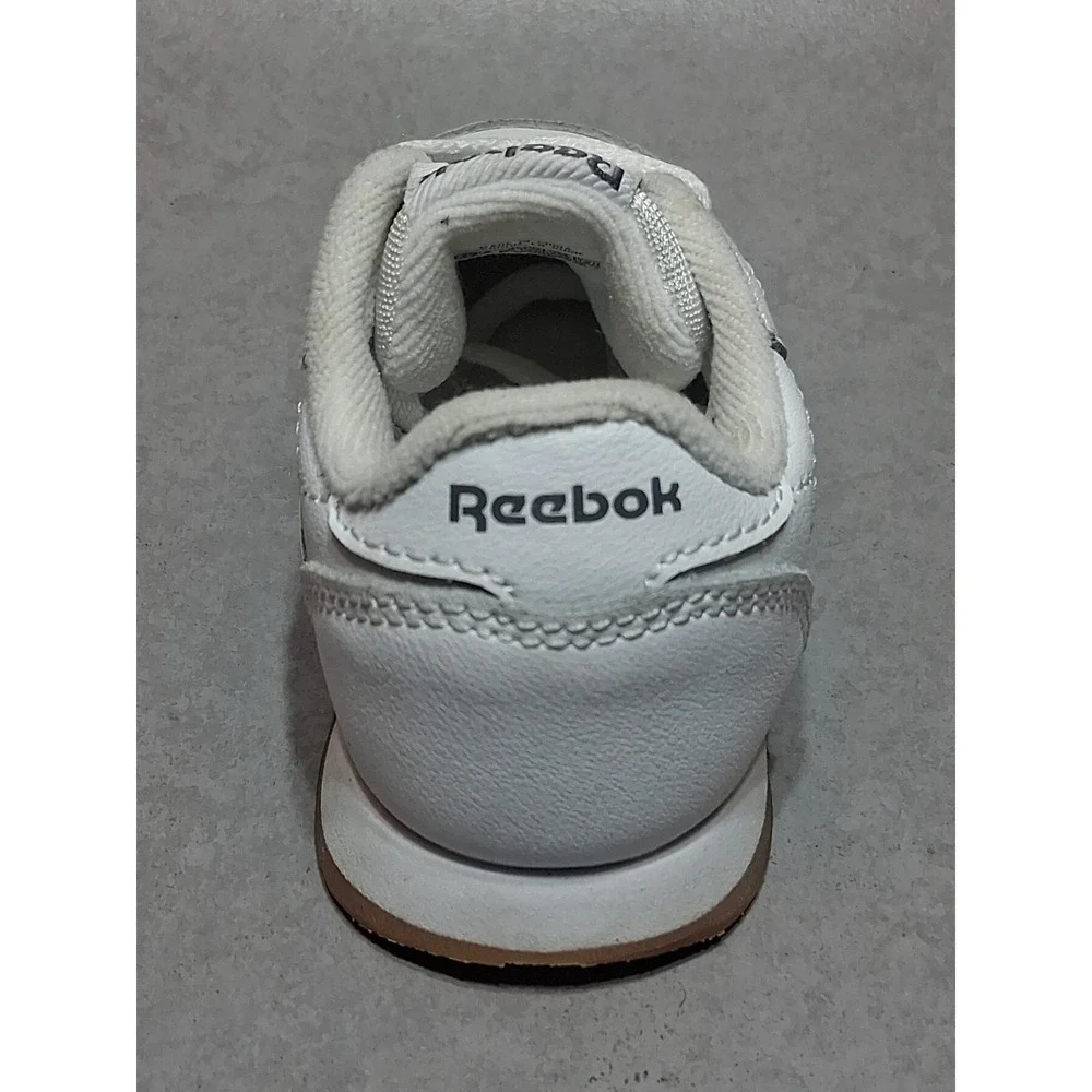 Reebok classic leather toddlers shoes core White size 6